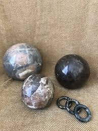RARE! 3” Marble Granite Stone Polished Sphere Ball ...