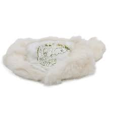 1950's White Davy Crockett Fur and Leather Children's Hat