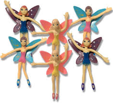 Bendable Fairy, Set of 12 Flexible Fairy Princesses ...