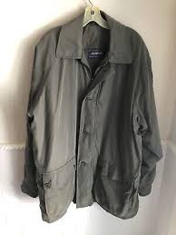 GANT Outdoor Jacket Men's Large Green lining quilted corduroy back collar | eBay