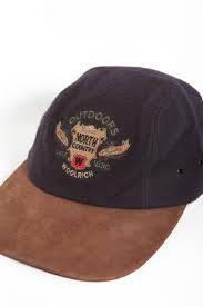 Vintage - Men - Woolrich Felt and Suede Outdoor Hat - Navy ...