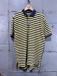 Vintage 90s Polo Ralph Lauren Polo Button up Shirt Striped ...