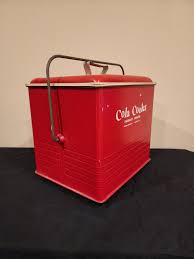 Vintage Red Cola Cooler: Insulated Fiberglass Poloron Cooler ...