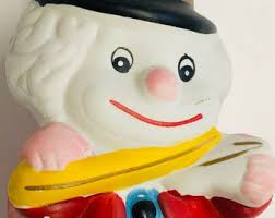 Palhaço de circo vintage ainda banco bisque porcelana 6 polegadas de altura - Etsy Portugal