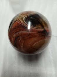 Extra Quality Natural Silk Banded Lace Agate Sphere ...
