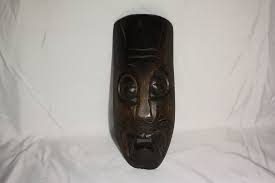 Solid Wood Carved Mask - Etsy