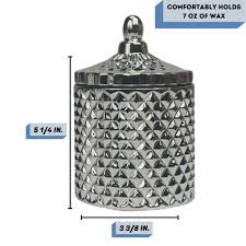 Candle Making Supplies | 10 Oz France Metallic Silver Candle ...