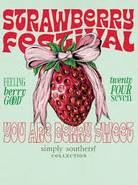 Strawberry Festival Tee (S-XXL) – NOLA BOO