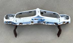 Firebird Central | 1970 - 1972 Firebird Front Bumper Nose Header Panel with Brackets, Original GM Used
