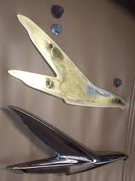 1961 - 61 Chrysler Imperial Right Quarter Panel Emblem Ornament Used OEM 2093600 | eBay