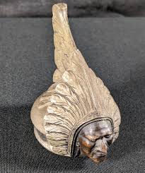 Sold at Auction: 1927 PONTIAC INDIAN RADIATOR CAP HOOD ...
