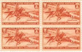United States 3¢ Pony Express Horseback Rider Postage Stamp #894 Pack of 100 | eBay