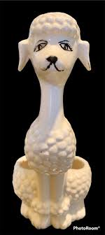 VTG Poodle Dog Lipstick Holder Vanity Double Lipstick Holder | eBay