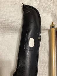 Vintage 57” 2 piece Qulity Crest Billiards Pool Stick & Soft ...