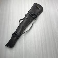 Rifle Scabbard-42" Black Full Grain Leather Scabbard Rifle ...