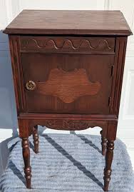 Estate Find! Beautiful Ornate Antique Humidor Cabinet, Smoking Table With Beautiful Wood Inlay, Hand Carved Woodwork and Hand Turned Legs - Etsy Israel