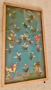 1930's POOSH-M-UP "BIG 5" Tabletop Pinball game | eBay