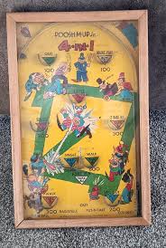 Poosh M Up 1930s Baseball Games Toys Original Collectible | eBay