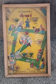 Poosh M up 1930s Baseball Game Toy Home Office Shop Decor ...