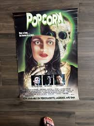 Popcorn Original One Sheet Movie Poster 1991 Video ...