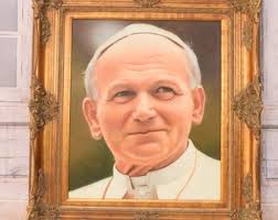 Oil Portrait of Saint John Paul II - Painting on Canvas ...