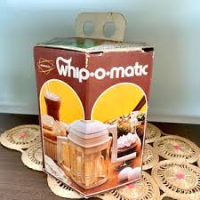 Complete Popeil's Whip - O - Matic With Planetary Whipping Action, Box and Instructions Included! Retro Packaging & Drink Recipe Booklet - Etsy