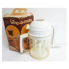 Vintage 1974 Popeils Whip-O-Matic Hand Crank Mixer - Nokomis Bookstore & Gift Shop