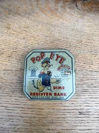 1929 Popeye Penny Bank - Etsy