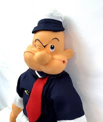 Vintage 80s 1980s Popeye Plush Toy - Etsy