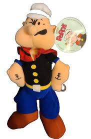 Vintage 1992 Play by Play 13 1/2" Popeye The Sailor Man ...