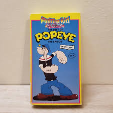 The Best Of Popeye The Sailor Vintage Cartoon VHS Fun Time ...