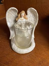 Yankee Candle Ceramic Angel Voile Candle Holder | eBay