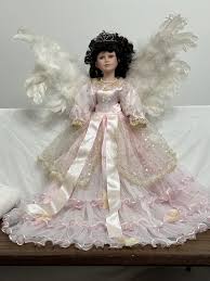 Porcelain Angel Doll With Tiara 28 Inches Tall - Etsy