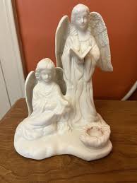 VINTAGE ABC PORCELAIN ANGEL CANDLEHOLDER | eBay