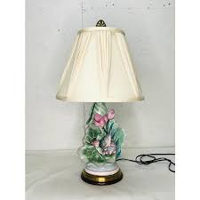 Late 20th Century Pink & Turquoise Hand Painted Wildwood ...