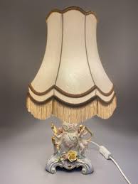 Baroque Style Table Lamps in Porcelain by Rudolf Kämmer ...