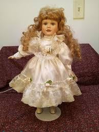 christina collection by Christine verdi 1998 Porcelain blonde doll w stand 16in | eBay
