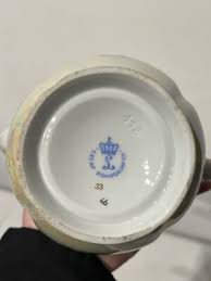 Antique Large Porcelain Coffee Pot by Oscar Schlegelmilch with Gold Finishings | eBay