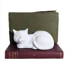 Cat figurine Hirado Porcelain Okimono 6" Meiji Taisho period Japanese figure | eBay