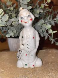 Vintage Kitschy Clown Figurine with Instruments Made In China | eBay