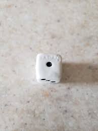 Vintage Porcelain Game Dice Japan White | eBay