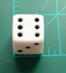 Buy Dice Fondant Cupcake Toppers 6 Cake Decorations 3D ...