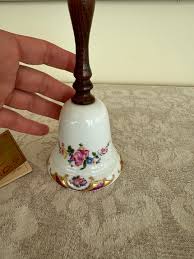 LIMOGES BELL DECORATED by Hand, Porcelain Bell ...