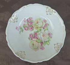 Vintage German Embossed Porcelain Vegetable Serving Transfer ...