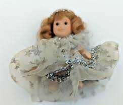 Ganz Porcelain Mini Dolls, Poseable 5" & 3" Jointed Legs & Arms Set Of 2 Brides | eBay