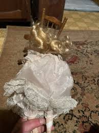 Vintage Porcelain Doll with Rocking Chair Very Nice 💎🪑 | eBay