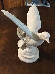 Large Ready To Paint Your Own Bisque Ceramic Plaster Bird Flying Dove New | eBay Australia