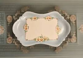 Antique Handpainted Austrian Dresser Tray, Serving Tray ...