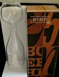 Refinery & Co. Wine Bottle Glass Barware fits entire bottle of ...