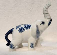 Vintage Man Riding Elephant Attacked By Jaguar Ceramic Figurine Brazil 12"x8"x5" | eBay